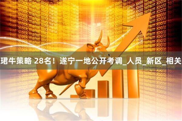 珺牛策略 28名！遂宁一地公开考调_人员_新区_相关